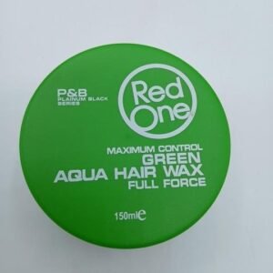 RED ONE aqua hair wax full force Vert 150 ml