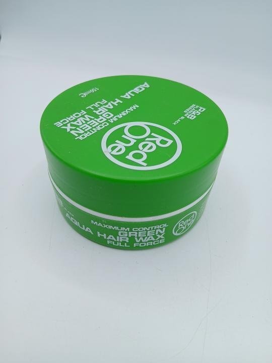 RED ONE aqua hair wax full force Vert 150 ml – Image 2