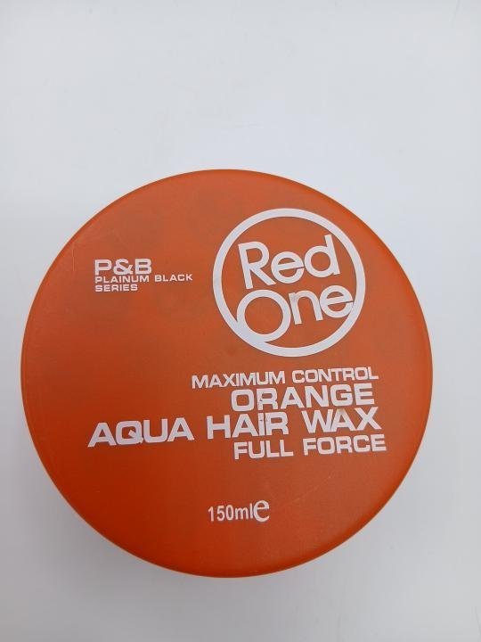 RED ONE aqua hair wax full force Orange 150 ml