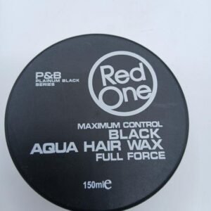 RED ONE aqua hair wax full force Noir 150 ml