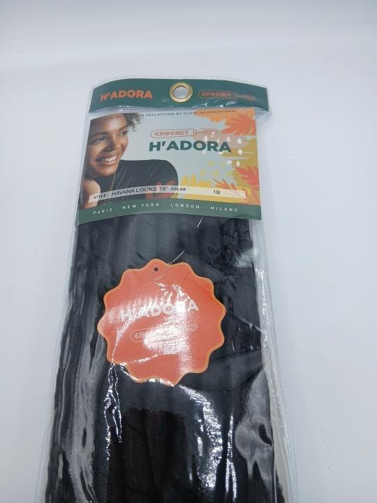 H'Adora meches bouclés pour tresses Couleur  1B