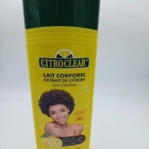 lait Citro Clear 500ml, lait corporelle Extrait de Citron