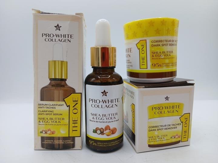 Pro white collagen serum et creme visage clarifiant – Image 2