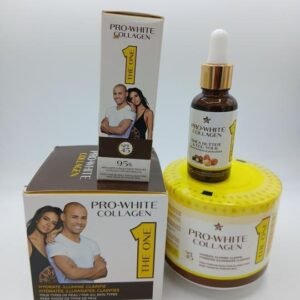 Pro White collagen Creme Pot, et serum clarifiant