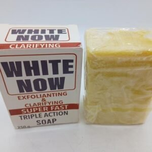 Savon White Now Exfoliant, clarifiant,  anti taches tres doux tres efficace 250ml