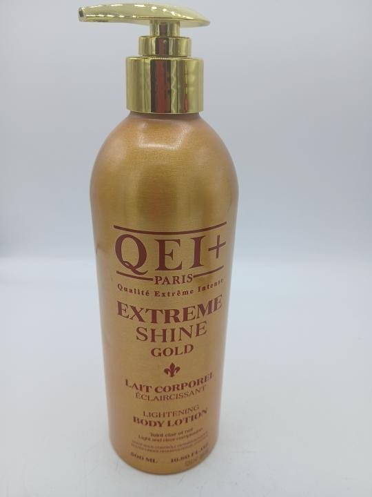 Lait QEI PLUS PARIS Extreme shine Luxe eclaircissant 500ml