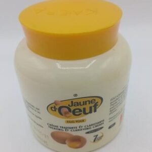 Jaune d'Oeuf creme concentré anti taches  visage et corp 400ml