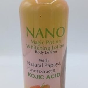 Nano Magic Potion Lait Corporelle aux extraits de papaye et acides kojiques, 500ml