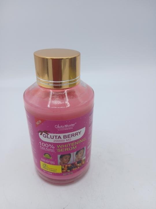 Serum gluta berry aux glutathione et acides des fruits 100ml visage et corp , eblouir votre teint