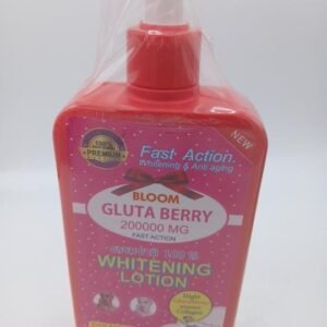 Lait corporelle Gluta Berry clarifiant et legerement parfumé