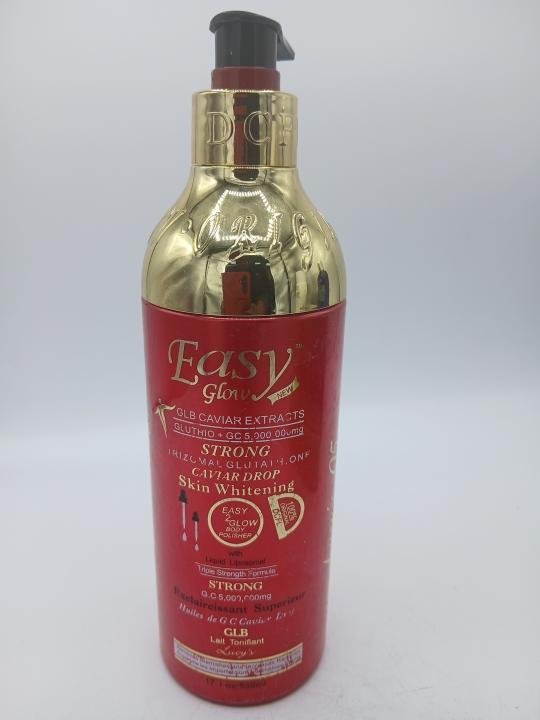 Lait Easy Glow 500ml ROUGE Pour un teint zero defaut