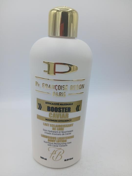 Francoise Bedon, Lait corporelle anti taches Caviar booster  pour un teint propre et uniforme