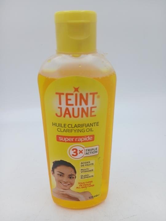 Huile teint jaune , teint banane 100ml pour un teint clair et uniforme