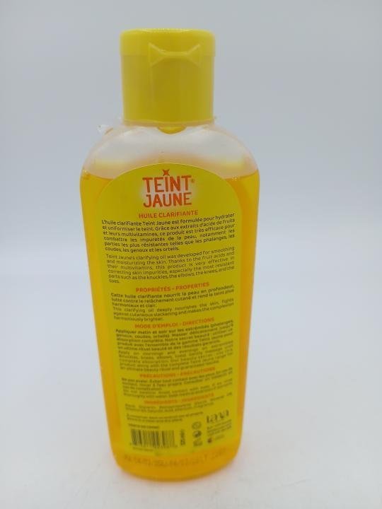 Huile Teint Jaune Clarifiant aux Acides des Fruits 125ML – Image 2