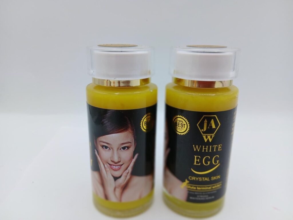 Glutathion et Blanc D'oeuf luxe cosmétiques huile concentré visage et corps 100ml