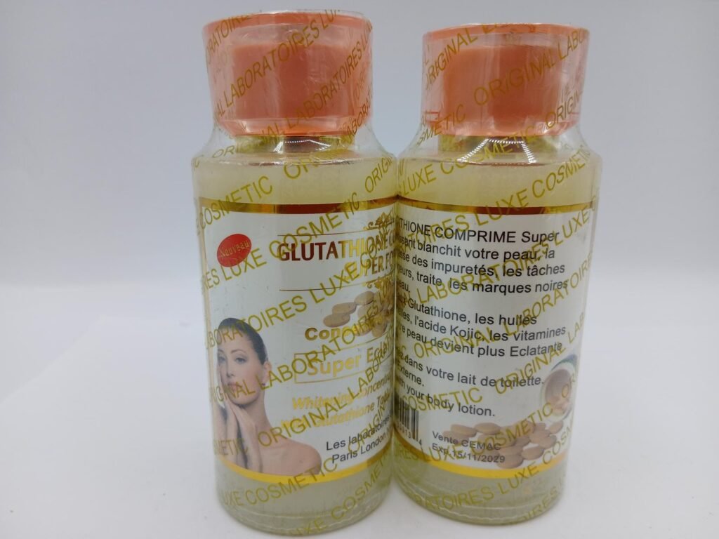 Glutathion injection luxe cosmétiques huile concentré visage et corps 100ml