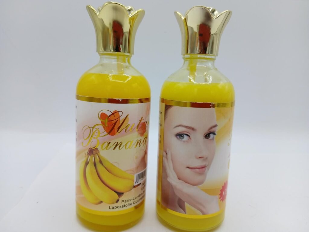 Gluta Banane huile concentré visage et corps 100ml