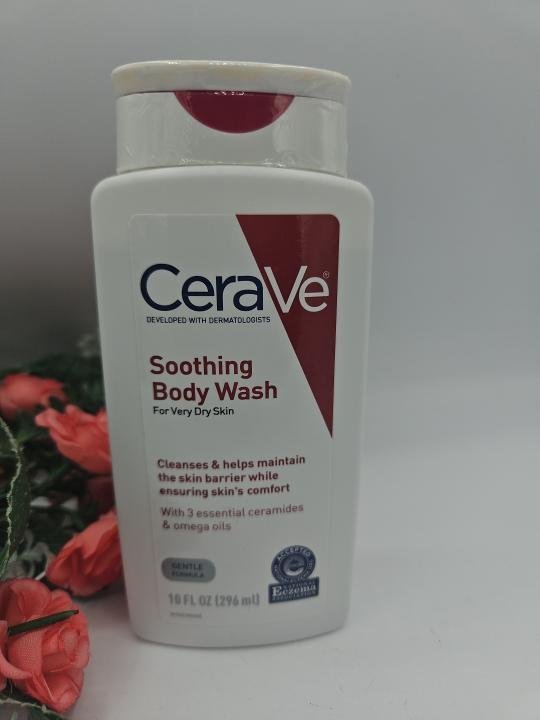cerave gel nettoyant anti demangeaison, ceravé soothing body wash