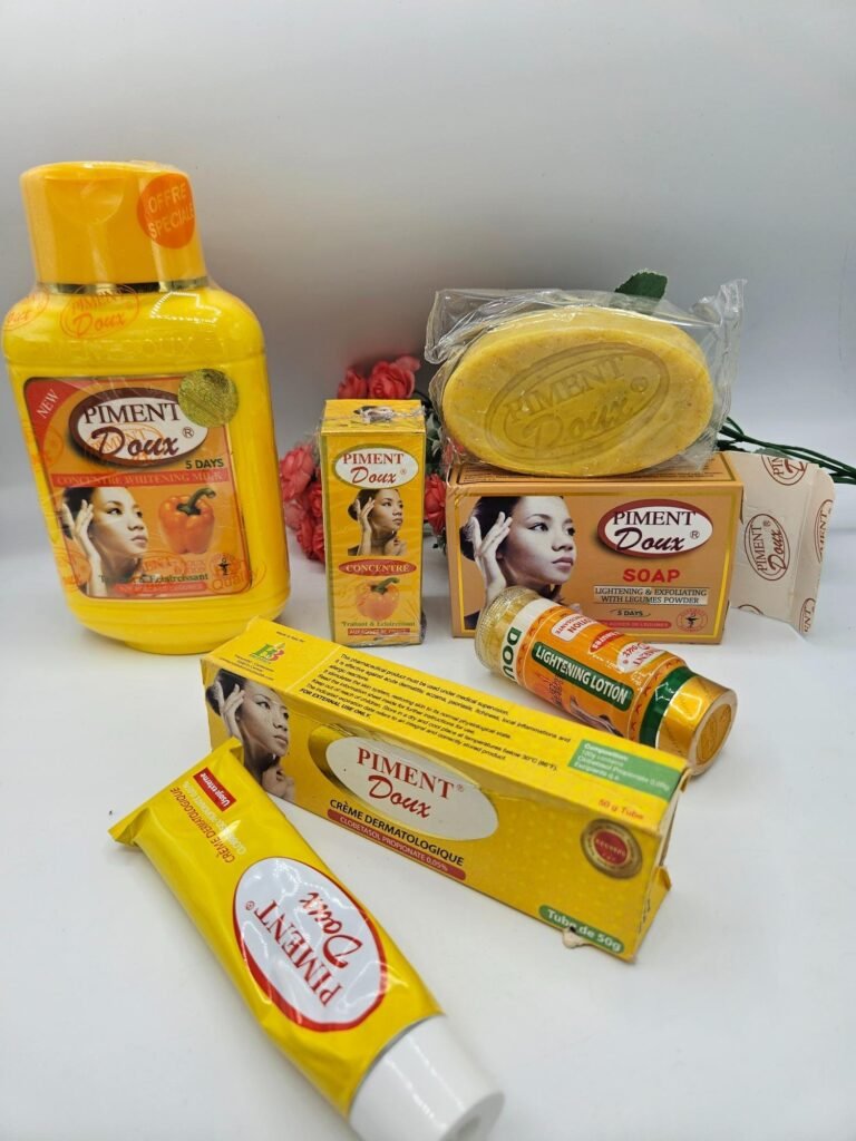 Piment Doux Lait 500ml savon, Lotion, creme tube et et concentrée