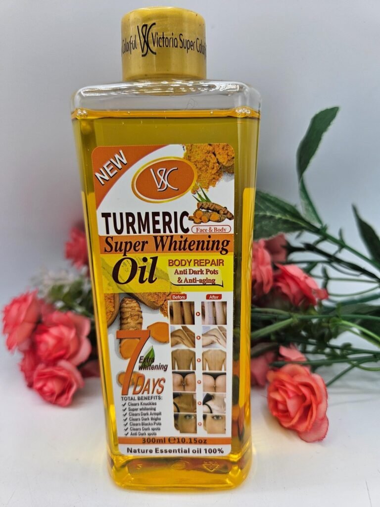 Huile tumeric hydratante, nourissante et clarifiante 300ml