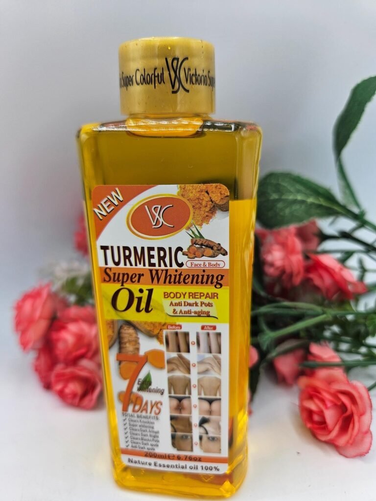 Huile tumeric hydratante, nourissante et clarifiante 200ml