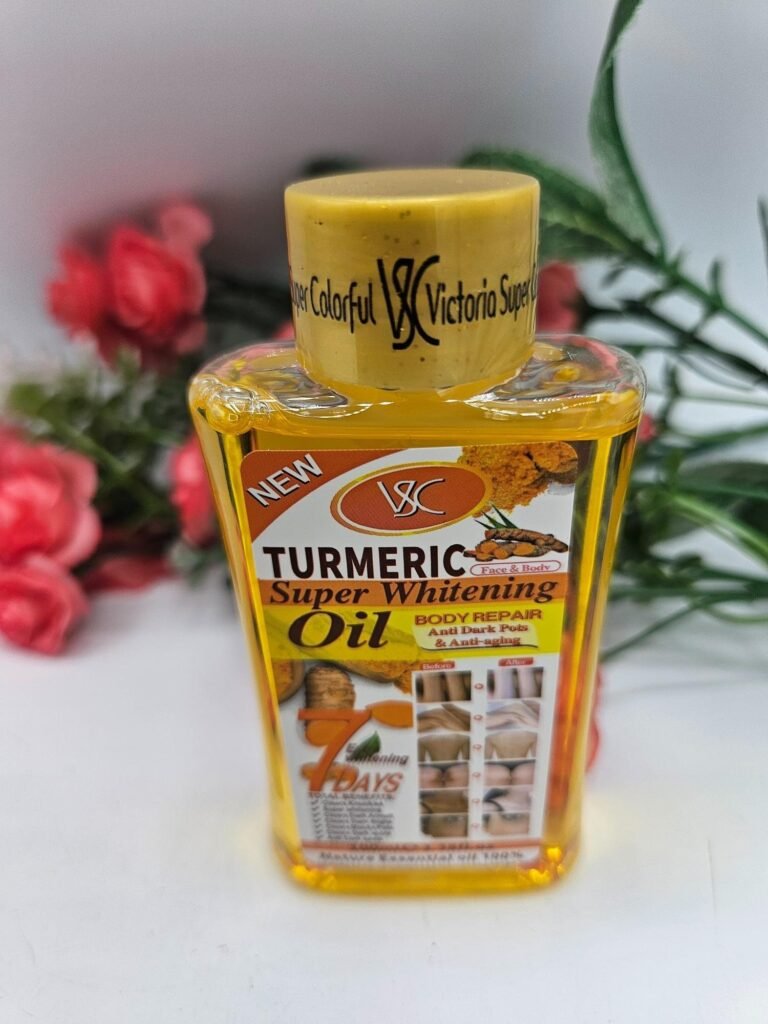 Huile tumeric hydratante, nourissante et clarifiante 100ml