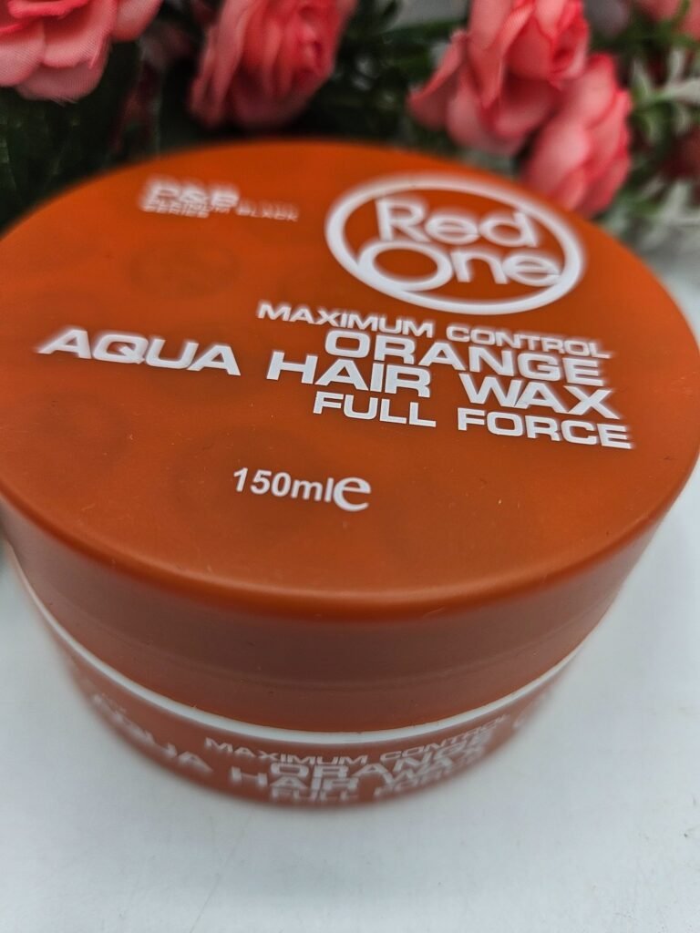 Red one Aqua cire sculptant pour cheveux 150ml Orange