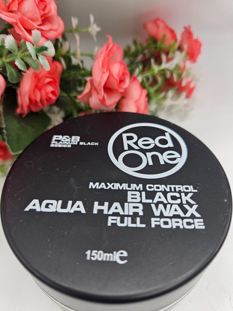 Red one Aqua cire pour cheveux 150ml noir