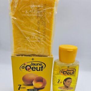Jaune d'Oeuf Savon Et Huile anti taches concentré clarifiant et efficace