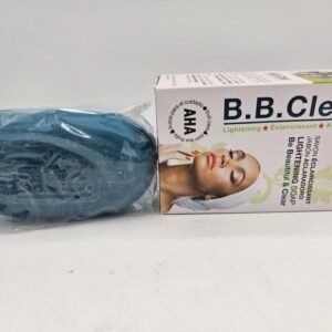 Savon Gommant BB Clear, Exfoliant Eclaircissant Anti Taches pour un teint sublime 