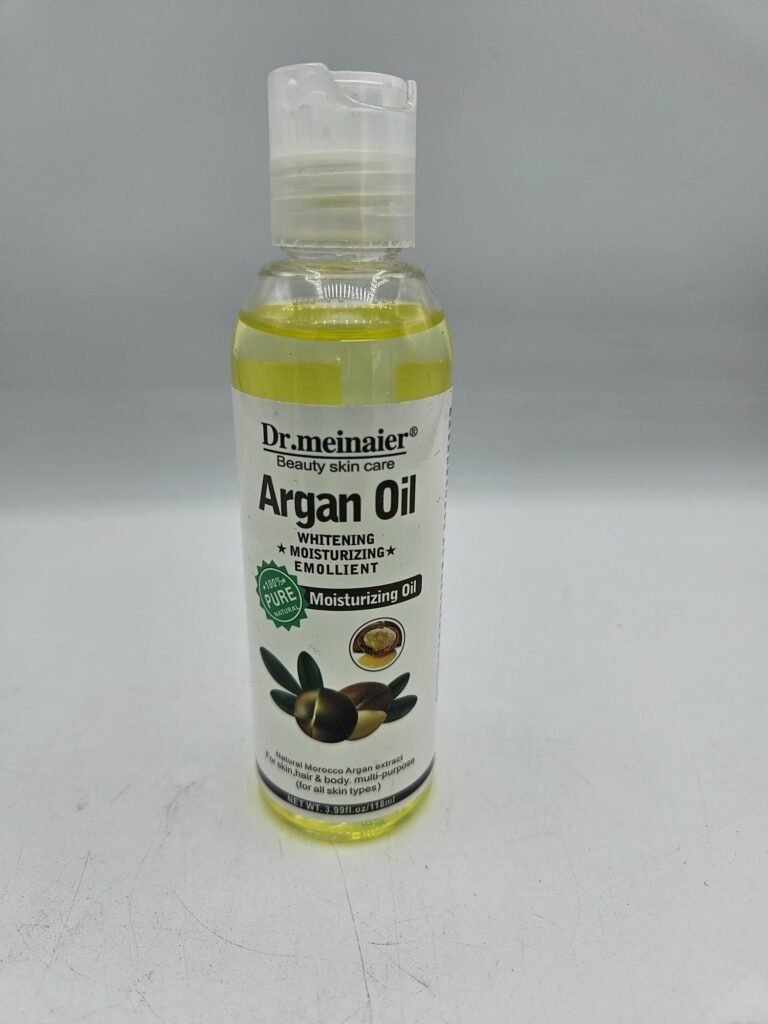 Huile d'argan pour visage et corps