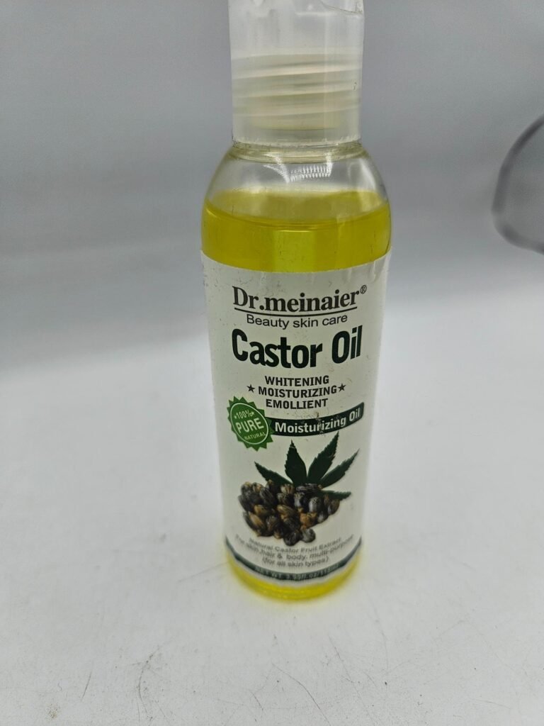 huile de ricin, castor oil pour cheveux et corps