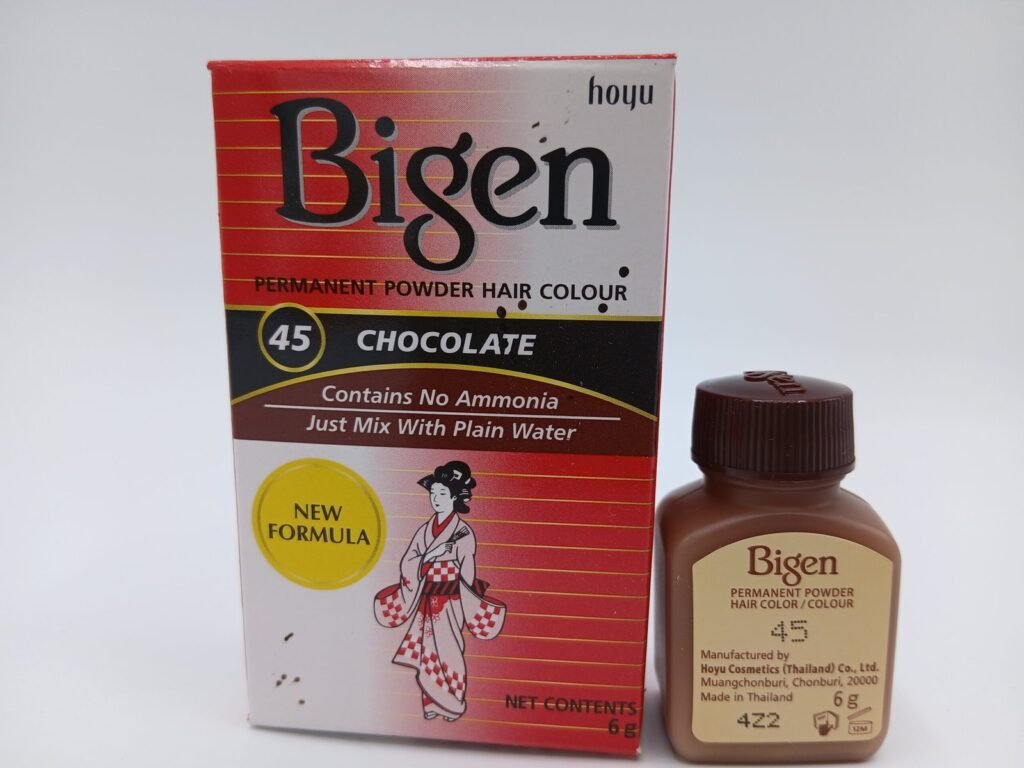 Bigen teinture permanente pour chevaux couleur chocolat no. 45