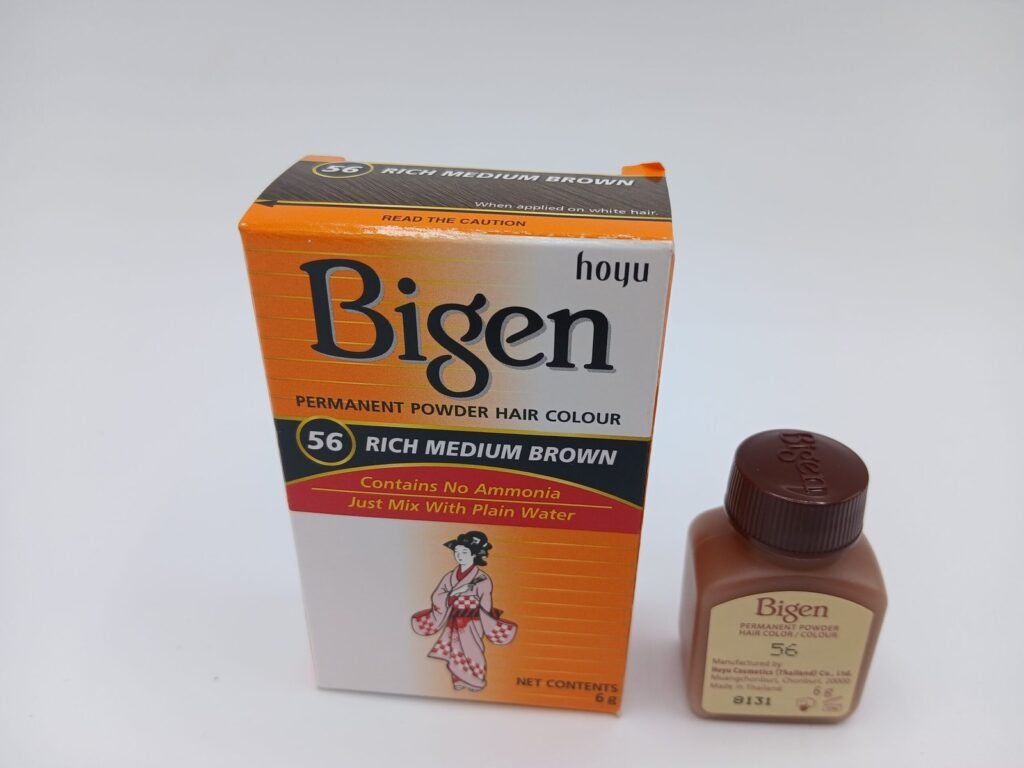 Bigen teinture permanente pour chevaux couleur marron riche moyenne no. 56