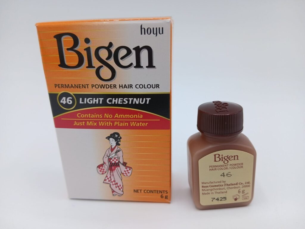 Bigen teinture permanente pour chevaux couleur Châtain clair no. 46