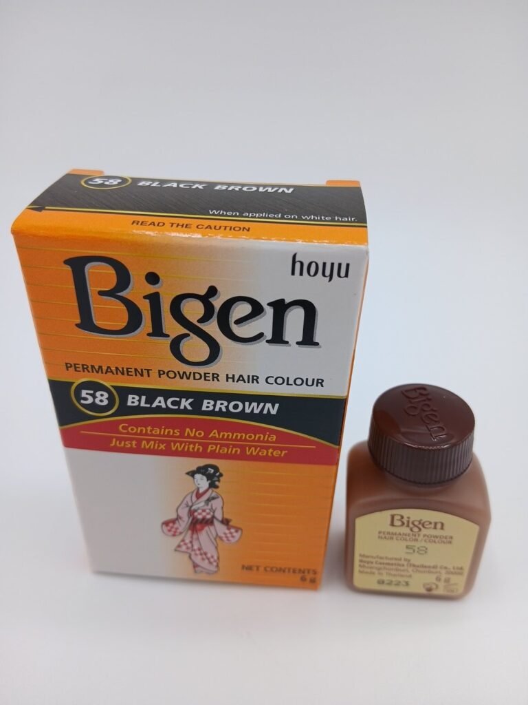 Bigen teinture permanente pour chevaux couleur Noir marron no. 58