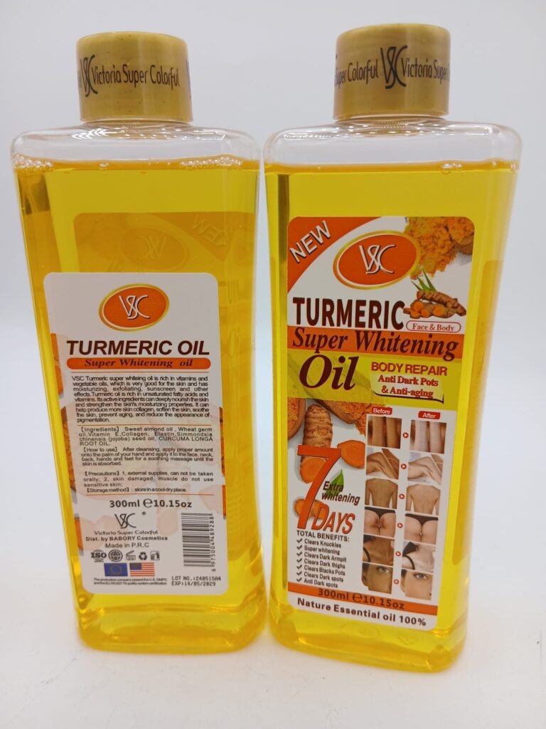 huile tumeric hydratant clarifiant 300ml