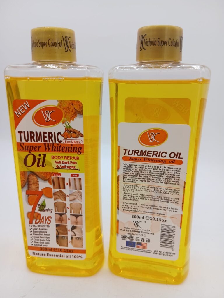 huile tumeric hydratant clarifiant 200ml