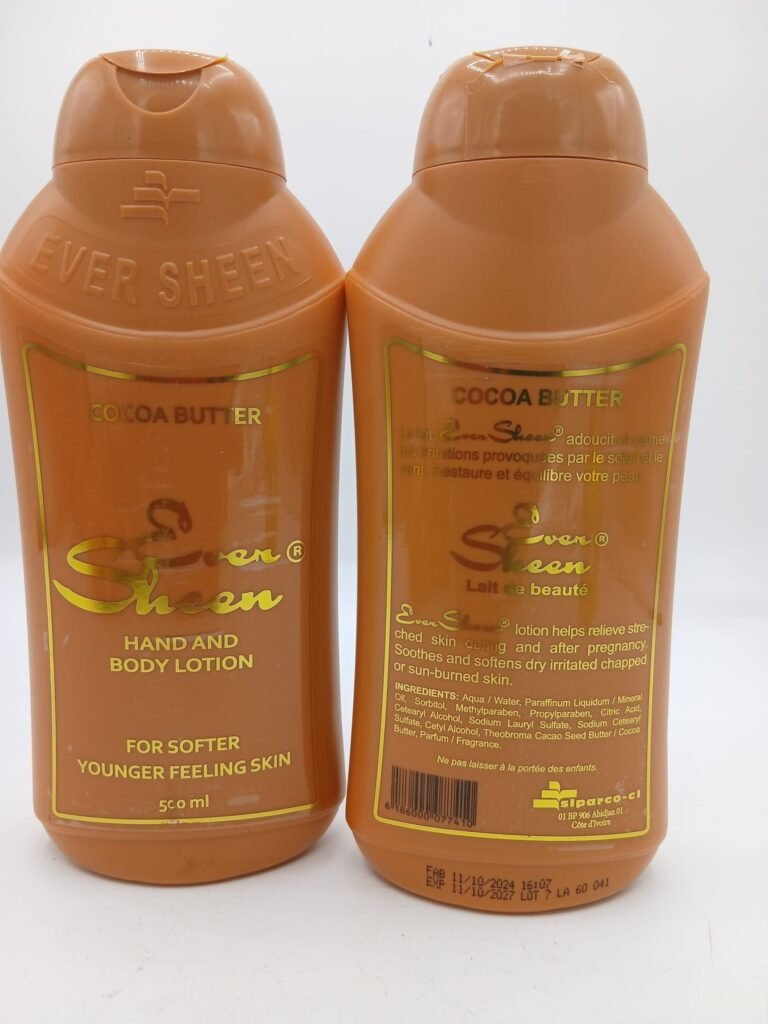 lait visage et corps Eversheen 500ml  x 1pc